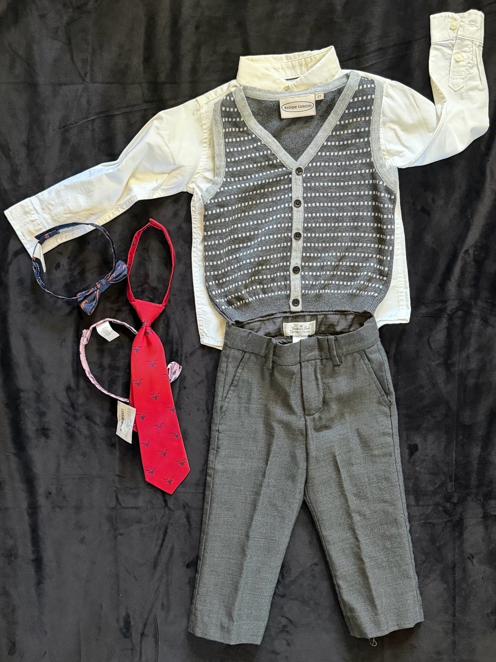 Janie and Jack dress outfit for boys 18-24months)